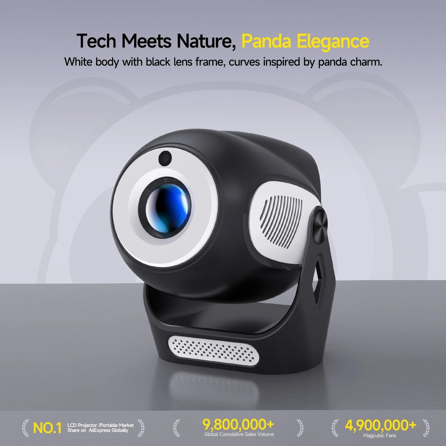 Magcubic HY300 X 4K Android 11 Projector with Electric Focus 300Ansi Wifi6 BT5.0 Portable Projector HIFI Sound Home Outdoor